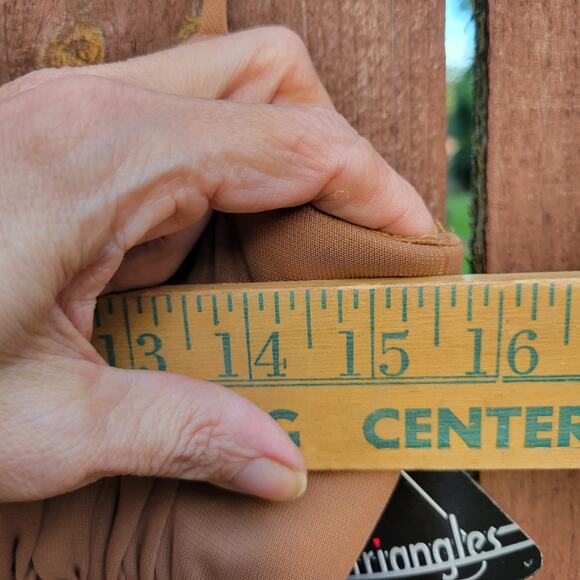 City Triangle Brown Dress size M runs small Prom Homecoming Or Other Events - Picture 2 of 10